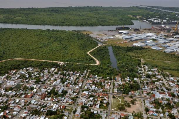 Terraplén en el Monte Ribereño, 2011